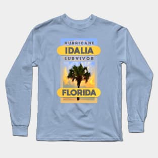 I Survived Hurrican Idalia Long Sleeve T-Shirt